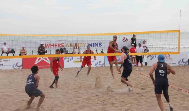 Mersin’de Dünya Bedensel Engelliler Plaj Oyunları’nda ilk gün tamamlandı