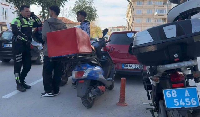 Plakasız, kasksız ve ehliyetsiz sürücüye 35 bin 239 lira ceza