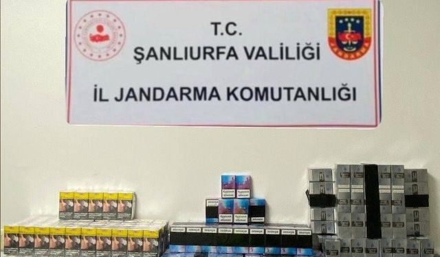 Şanlıurfa’da kaçakçılık operasyonu