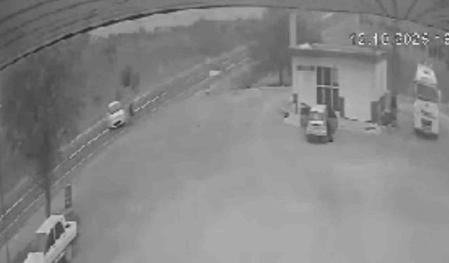 Şanlıurfa’da motosikletli gencin öldüğü kaza kamerada