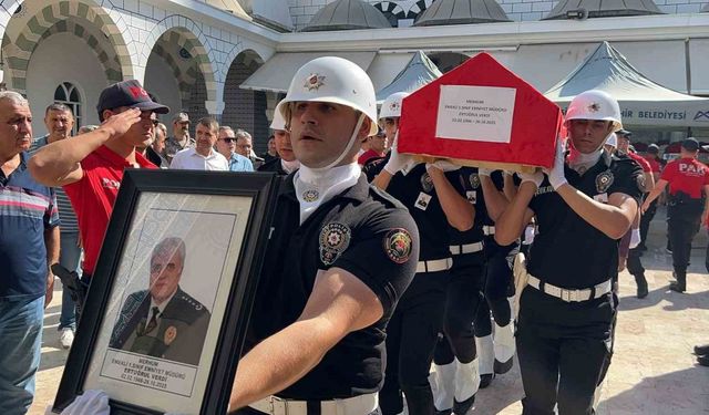 Şehit Emniyet Müdürü Altuğ Verdi’nin babası Mersin’de toprağa verildi