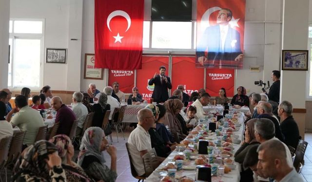 Tarsus’ta şehit aileleri onuruna anlamlı buluşma