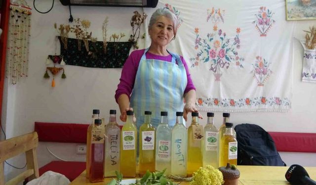Tunceli’nin dağlarından gelen şifa: Her bitkiden sirke yapıyor
