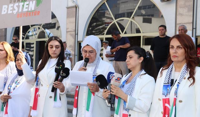 Ak Partili Kadınlardan Gazze'ye Umut Zinciri