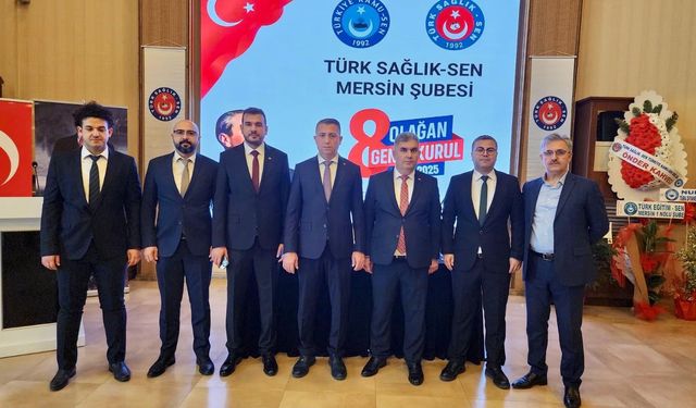 Türk Sağlık-Sen'le Mersin Tek Yumruk Tek Vücut