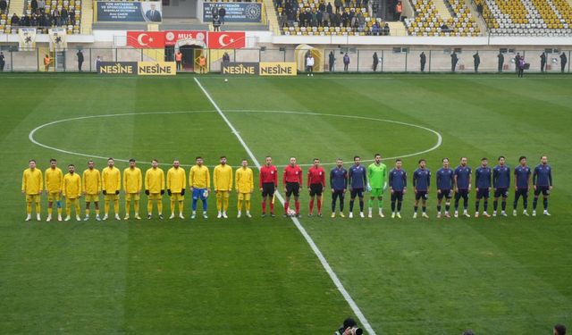 Muş Spor Kulübü: 5 - Yeni Mersin İdman Yurdu: 0