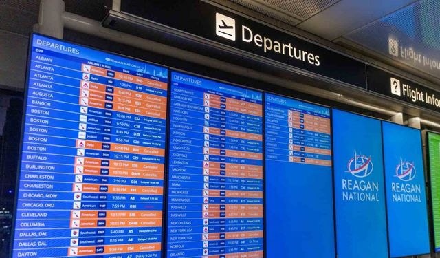 ABD hükümetinin kapalı kalması nedeniyle bin 700’den fazla uçuş iptal edildi