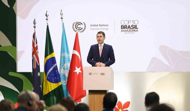 Bakan Kurum: "Türkiye, taraflar konferansına başkanlık edecek ve COP31’de ev sahipliği yapacak"