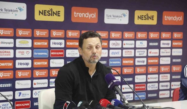 Erol Bulut: "Çok fazla bireysel hata yaptık, futbol bunu affetmez"