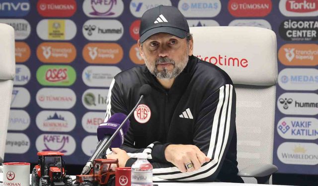 Erol Bulut: 'Deplasmanda bir puan almak önemli'