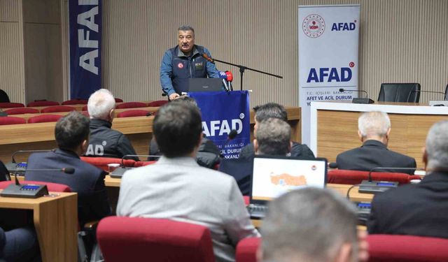 Konya'da İl Afet Risk Azaltma Planı Değerlendirme Toplantısı düzenlendi