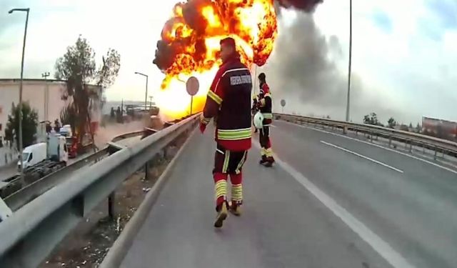 Mersin itfaiyesi felaketi önledi !