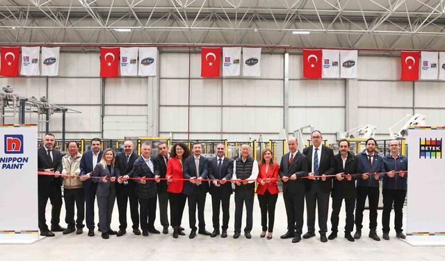 Nippon Paint-Betek yeni su bazlı üretim tesisini devreye aldı
