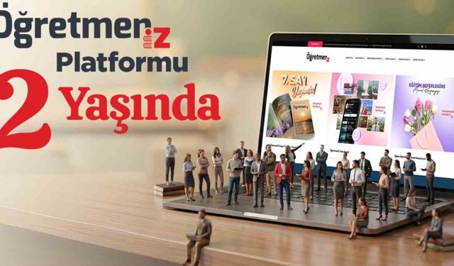 'ÖğretmenİZ' platformu 2 yaşında