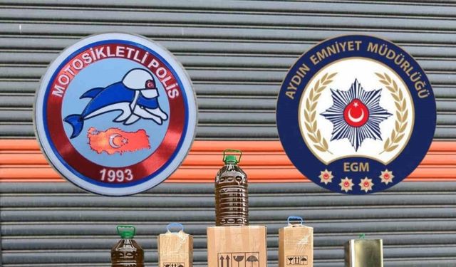 Polis ekipleri yakaladı, sahte yağlara el konuldu