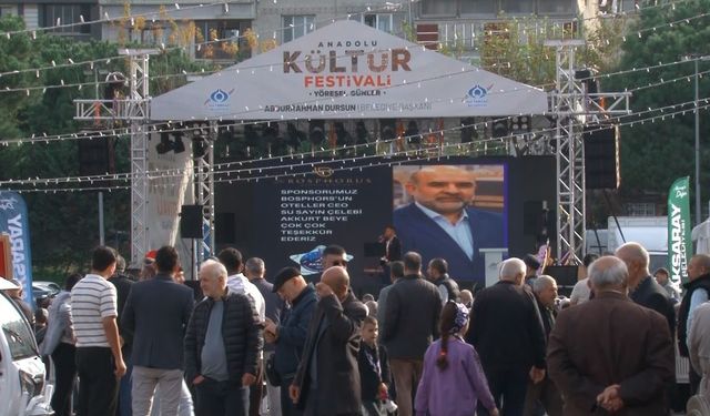 Sultangazi’de Anadolu Kültür Festivali’nde bu kez salihler şehri Aksaray rüzgarı esti