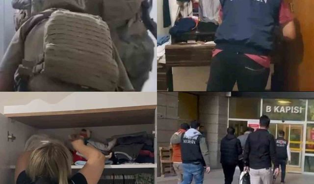 Mersin'de haraç isteyen suç örgütüne operasyon: 8 tutuklama