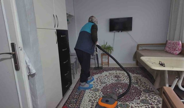 Akdeniz Belediyesinden kimsesiz, engelli ve yaşlılara şefkat eli