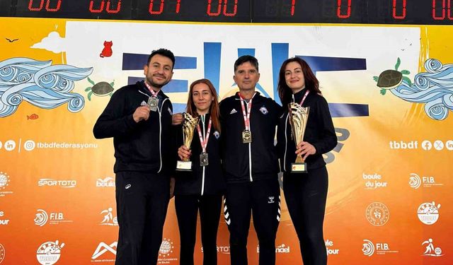 Bocce Volo Ligi Müsabakaları Mersin'de Oynandı