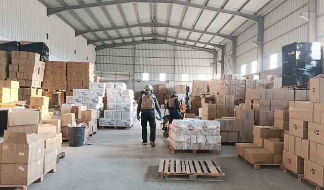 Mersin'de binlerce adet patlayıcı ele geçirildi: 1 tutuklama