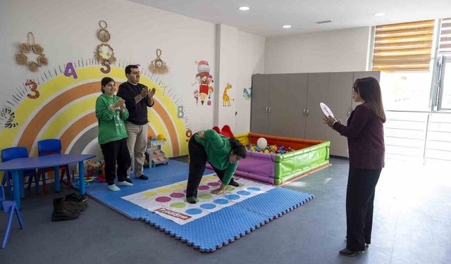 Mersin'de Mola Evi hizmetiyle çocuklar mutlu, aileler huzurlu