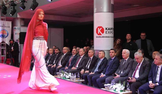 Mersin'de tekstil sektörü Akdeniz Tekstil Fuarı'nda buluştu