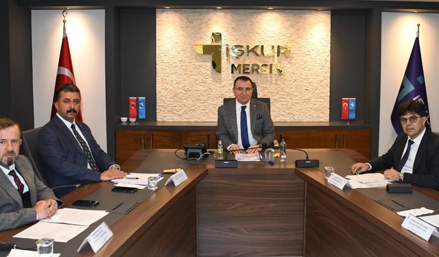 Mersin’de İstihdam ve Mesleki Eğitim İçin 2026 Yol Haritası Belirlendi