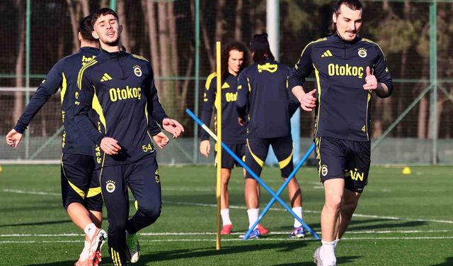 Fenerbahçe, Gaziantep FK maçı hazırlıklarını tamamladı