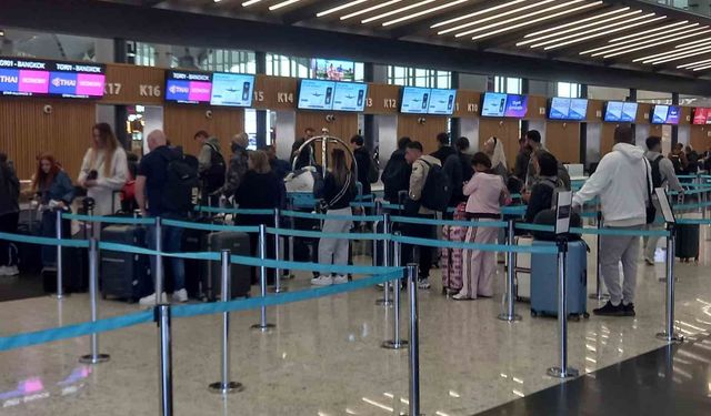 İstanbul Havalimanı'nda Ramazan Bayramı yoğunluğu