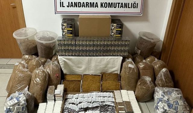 Mersin'de sigara kaçakçılığı operasyonu: 2 gözaltı