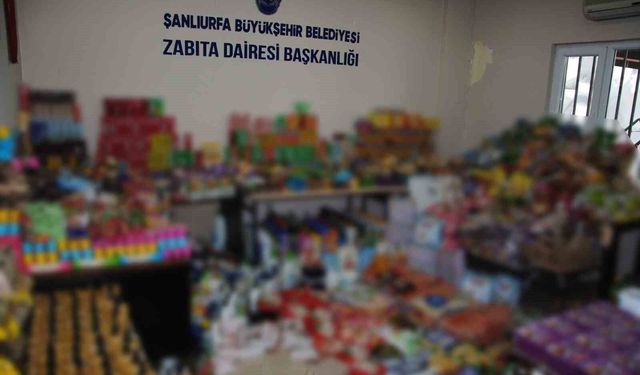Şanlıurfa'da bayram denetimi: 6 milyon TL'lik ürün ele geçirildi
