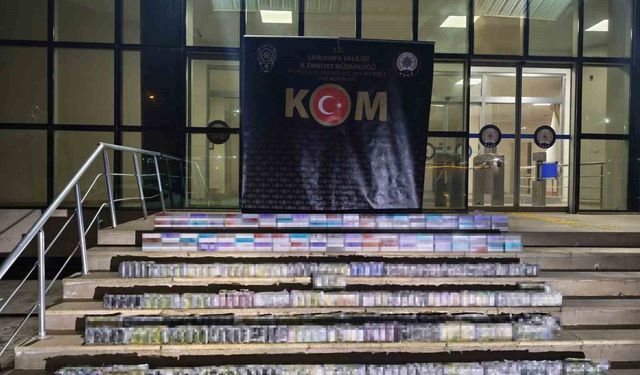 Şanlıurfa'da kaçakçılık operasyonunda 1 milyon 200 bin TL değerinde elektronik sigara ele geçirildi