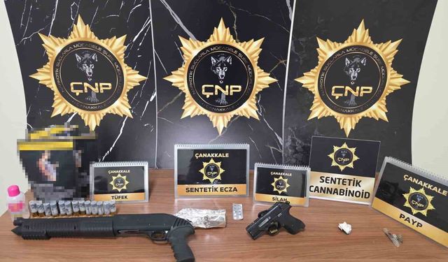 Çanakkale'de farklı suçlardan aranması olan 5 şüpheli tutuklandı