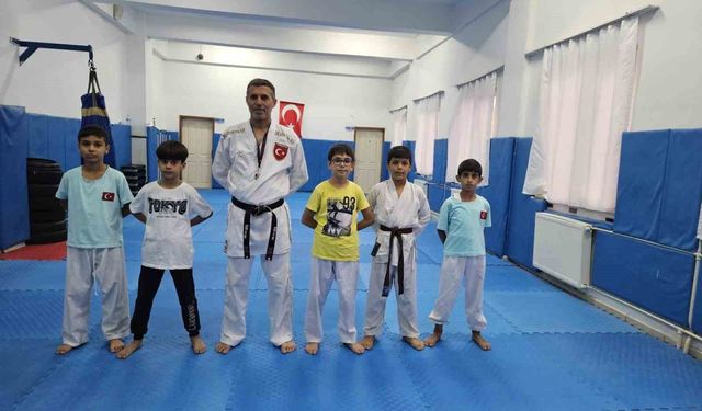 Çermik'te milli sporcular yetiştiriliyor