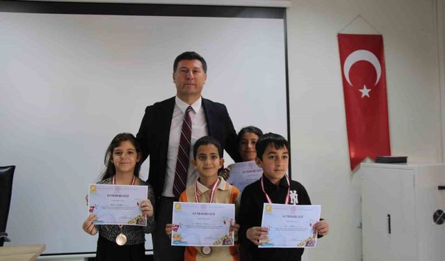 Cizre'de akıl ve zeka oyunlarında geleceğin dahileri ödüllendirildi