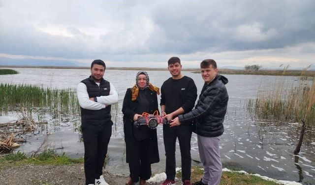 Eber Gölü yapay zeka destekli sualtı aracıyla izlenecek