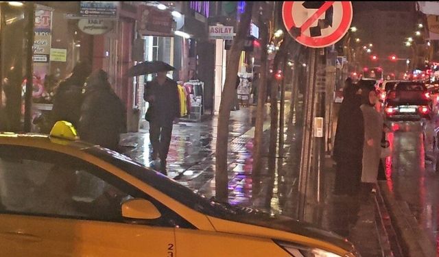 Elazığ'da sağanak yağış