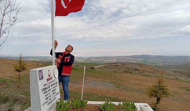 Elazığ'da şehitlikler ziyaret edildi