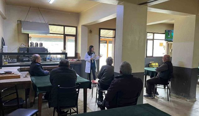 Esmahanım Köyü'nde bilgilendirme eğitimi düzenlendi