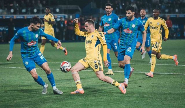 Fenerbahçe ile Çaykur Rizespor 48. randevuda