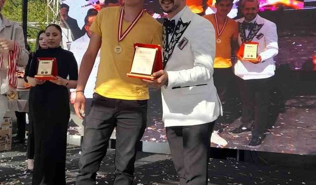 Genç kuaförden büyük başarı