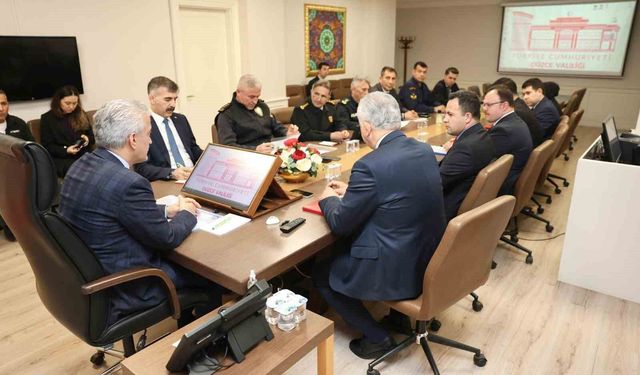 Genişletilmiş asayiş toplantısı gerçekleştirildi