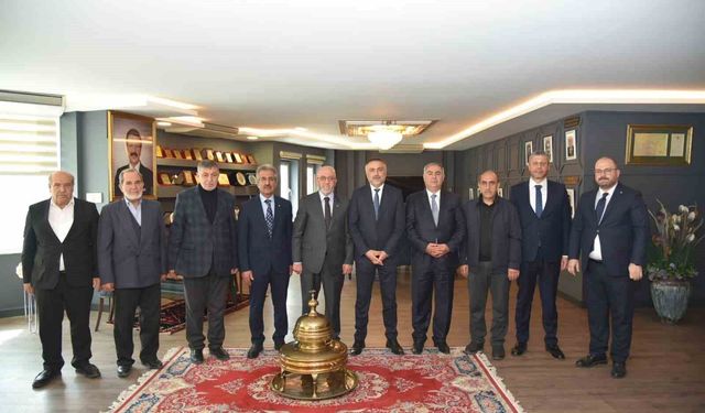 Gıda ve Kontrol Genel Müdürü Dilber, Başkan Dumandağ ile bir araya geldi