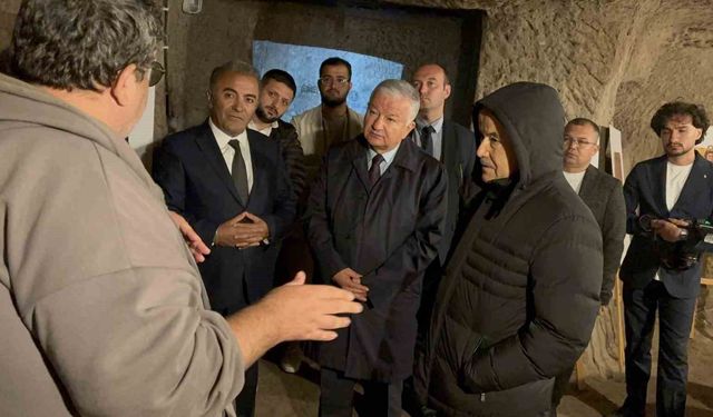 Güzelyurt'tun yeraltı şehrinde 'Gizli hazine' sergisi