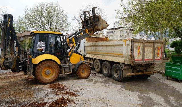 Kahramanmaraş'ta sağanak sonrası temizlik