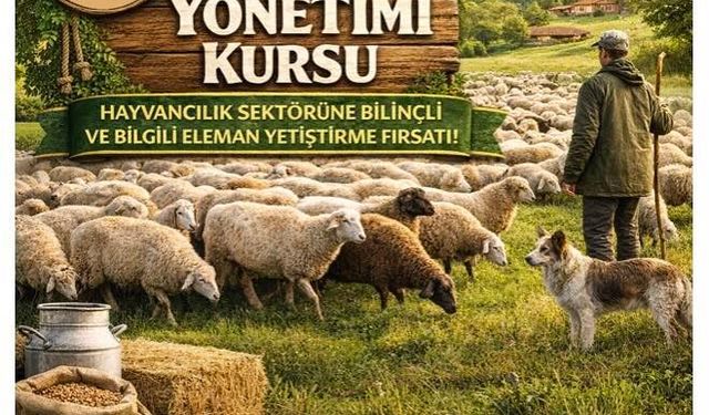 Karacasu'da sürü yönetimi kursu başlıyor