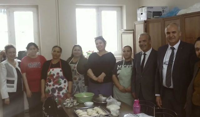 Koçarlı Halk Eğitimi Merkezi'nde çalışmalar yerinde görüldü