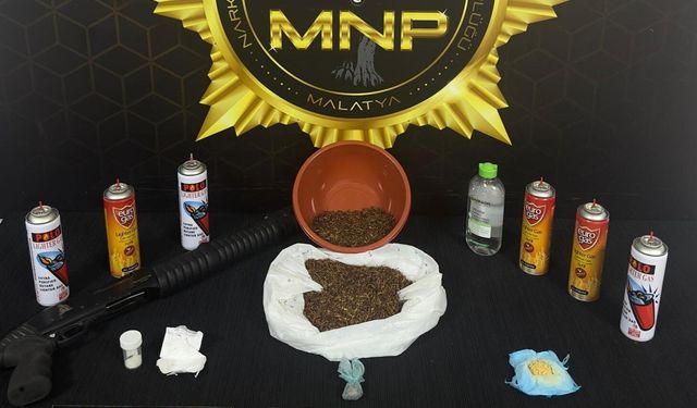 Malatya'da uyuşturucu operasyonu: 7 tutuklama