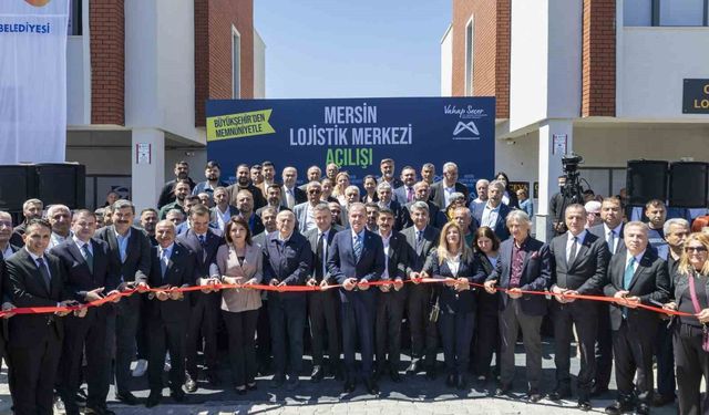 Mersin Lojistik Merkezi hizmete açıldı