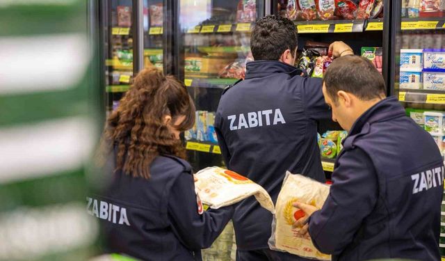 Mezitli Belediyesi denetimde tarihi geçmiş ürünlere geçit vermedi